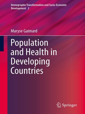 cover image of Population and Health in Developing Countries
